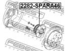 Ступица задняя KIA SPECTRA 2004-2009 A46