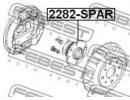 Ступица задняя KIA SPECTRA 2004-2009 PAR