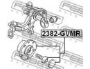 Ступица задняя d30 AUDI A3/A3 Sportback (8P) 2003- VMR