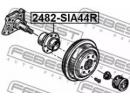 Ступица задняя RENAULT SCENIC I 1999-2003 44R