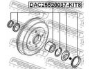 Подшипник ступичный задний ремкомплект 25x52x37 CI IT8