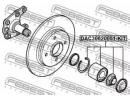 Подшипник ступичный задний ремкомплект 30x62x51 CI KIT