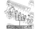 Подшипник ступичный задний ремкомплект 35x61.8x31  KIT