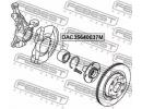 Подшипник ступичный передний 35x64x37 MITSUBISHI I 37M