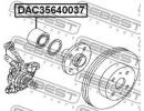 Подшипник ступичный передний 35x64x37 TOYOTA PASSO 037