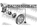 Подшипник ступичный передний ремкомплект 35x65x35  KIT