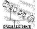 Подшипник ступичный передний ремкомплект 38x72x33x KIT