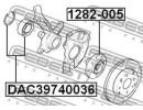 Подшипник ступичный передний 39x74x36x34 HYUNDAI E 036