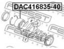 Подшипник ступичный передний 41x68x35x40 SUZUKI GR 540