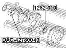 Подшипник ступичный передний 42x78x40 HYUNDAI I30/ 040