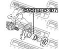 Подшипник ступичный передний 45/43x82x37x37 AUDI A 037