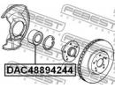 Подшипник ступичный передний 48x89x42x44 HONDA PIL 244