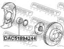 Подшипник ступичный передний 51x89x42x44 HONDA PIL 244