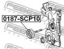 Ролик натяжной TOYOTA VITZ NCP1#,SCP1# 1999.01-200 P10