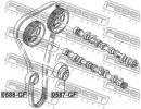 Ролик обводной ремня грм MAZDA FAMILIA BJ 1998-200 8GF