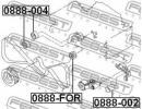 Ролик обводной ремня грм SUBARU IMPREZA G11 2000.0 FOR