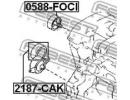 Ролик натяжной FORD FOCUS CB4 2008-2011 [EU] CAK