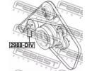 Ролик обводной комплект LAND ROVER DISCOVERY IV 20 DIV