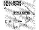 Тяга задняя продольная TOYOTA CAMRY (JPP) ACV40,AS V40