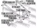 Тяга задняя поперечная TOYOTA HIGHLANDER (JPP) ASU U45