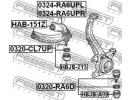 Рычаг передний верхний левый HONDA AVANCIER TA1 19 UPL