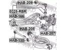 Тяга задняя поперечная верхняя HONDA ODYSSEY RL3 2 RBR