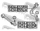 Рычаг передний нижний правый MITSUBISHI LEGNUM EA, 5DR