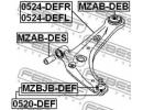 Рычаг передний правый MAZDA 2 DE 2007-2010 [EU] EFR