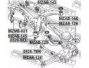 Тяга задняя поперечная MAZDA CX-9 TB 2007-2012 [EU TBR