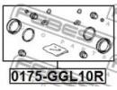 Ремкомплект суппорта тормозного заднего TOYOTA SIE 10R