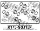 Ремкомплект суппорта тормозного переднего TOYOTA L 15F