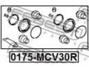 Ремкомплект суппорта тормозного заднего TOYOTA CAM 30R