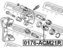 Поршень суппорта тормозного заднего TOYOTA CRESTA  21R