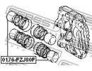 Поршень суппорта тормозного переднего TOYOTA LAND  80F