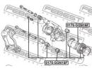 Поршень суппорта тормозного заднего TOYOTA HILUX G 15F