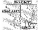 Поршень суппорта тормозного переднего NISSAN TIIDA 11F