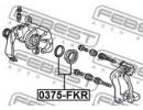 Ремкомплект суппорта тормозного заднего HONDA CIVI FKR