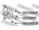 Поршень суппорта тормозного переднего HONDA CR-V R D5F