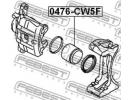 Поршень суппорта тормозного переднего MITSUBISHI L W5F