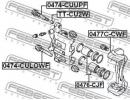 Скоба переднего тормозного суппорта MITSUBISHI LAN CWF