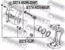 Ремкомплект суппорта тормозного переднего MAZDA 6  GJF