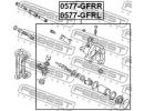 Суппорт тормозной задний левый MAZDA FAMILIA BJ 19 FRL