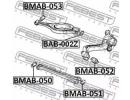 Сайлентблок задней поперечной тяги BMW X3 E83 2003 050