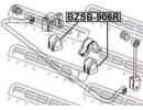 Втулка заднего стабилизатора d33 MERCEDES BENZ SPR 06R