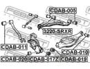 Сайлентблок заднего нижнего рычага CADILLAC CTS SE 010