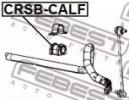 Втулка переднего стабилизатора d23 DODGE CALIBER 2 ALF