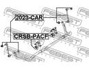 Втулка переднего стабилизатора d26 CHRYSLER PACIFI ACF