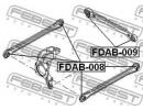 Сайлентблок задней продольной тяги FORD MONDEO GE  009