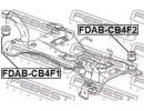 Сайлентблок подрамника передний FORD FOCUS CB4 200 4F1