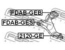 Сайлентблок задний переднего рычага FORD MONDEO GE GEB